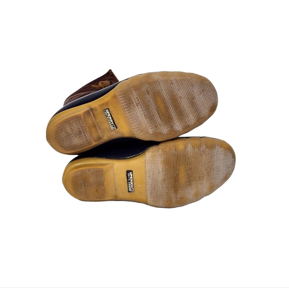 Sperry Top Sider Classic Saltwater Duck boots in Tan, Navy Womens Size 6 - Picture 9 of 10